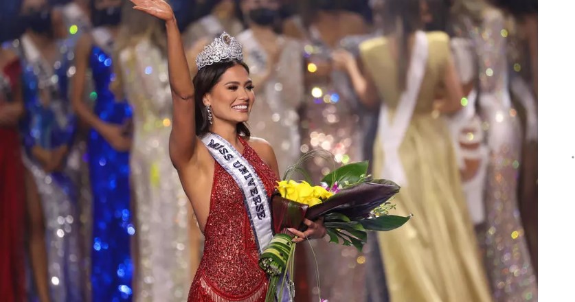 Miss Meksiko Andrea Meza Dinobatkan sebagai Miss Universe 2021